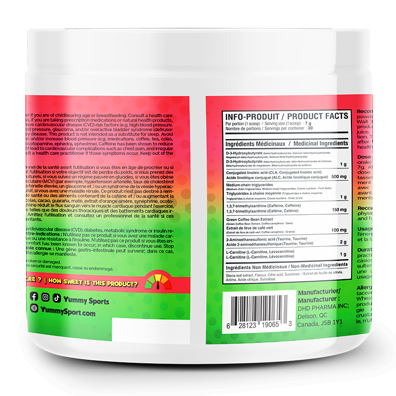 K-Energy 30 servings - Sour Watermelon