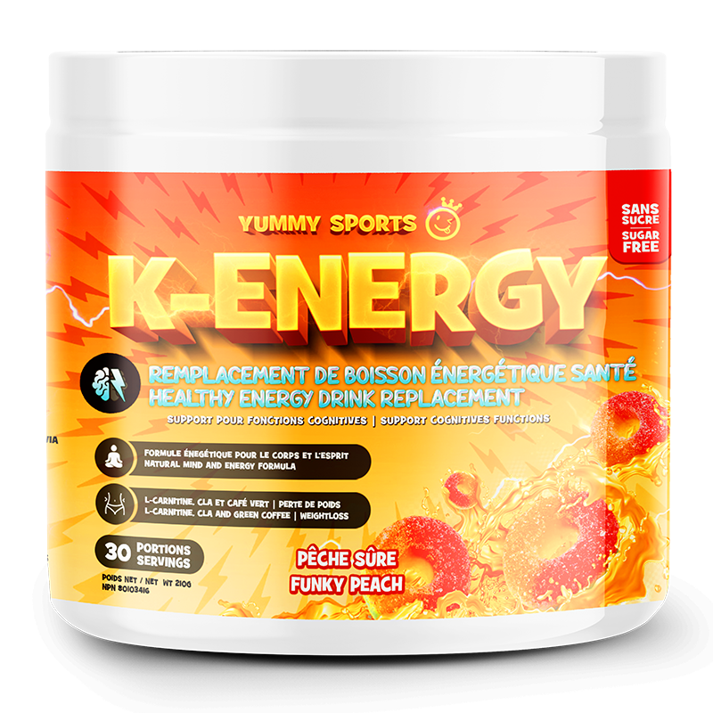K-Energy 30 servings - Funky Peach