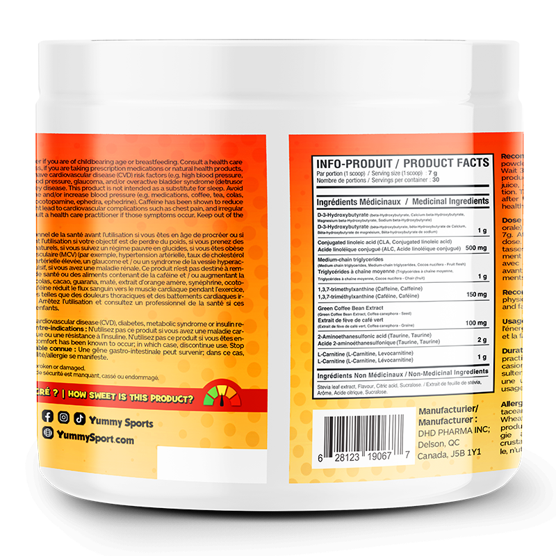 K-Energy 30 servings - Funky Peach