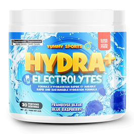 Hydra+ Electrolytes 30 servings - Blue Raspberry