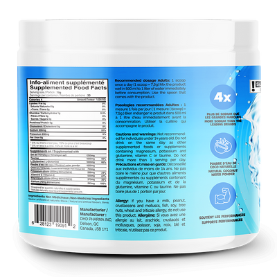 Hydra+ Electrolytes 30 servings - Blue Raspberry