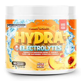 Hydra+ Electrolytes 30 servings - Peach