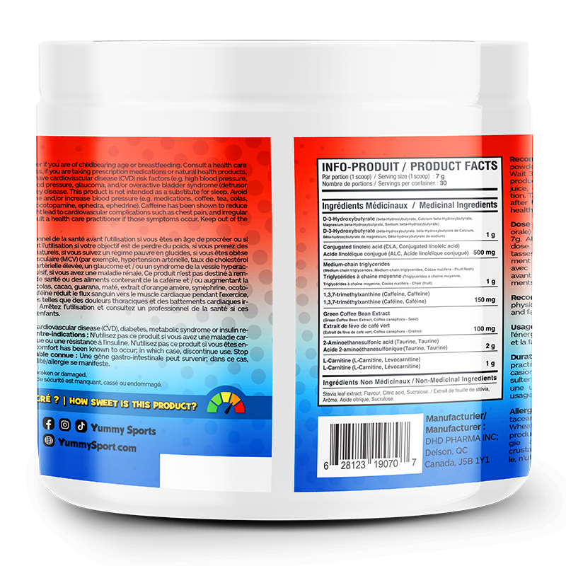 K-Energy 30 servings - Ziclone