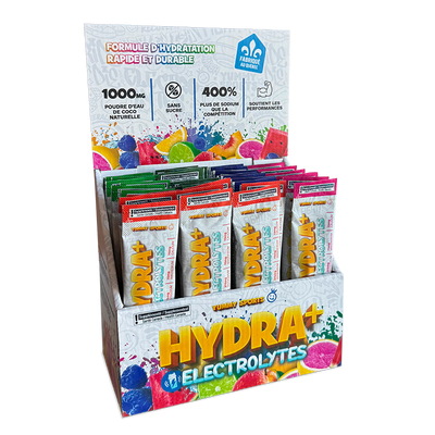 Présentoir de comptoir pour sachets Hydra+