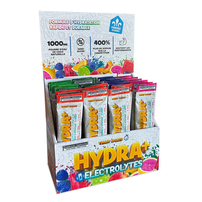 Présentoir de comptoir pour sachets Hydra+