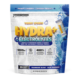 Hydra+ Electrolytes - 20 sticks bag - Blue Raspberry