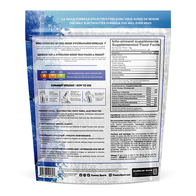 Hydra+ Electrolytes - 20 sticks bag - Blue Raspberry