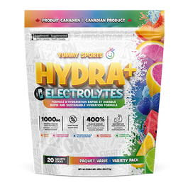 Hydra+ Electrolytes - 20 sticks bag - Mixed Flavors