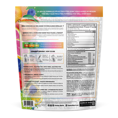Hydra+ Electrolytes - 20 sticks bag - Mixed Flavors