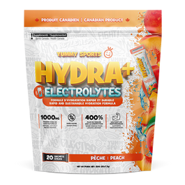 Hydra+ Electrolytes - 20 sticks bag - Peach